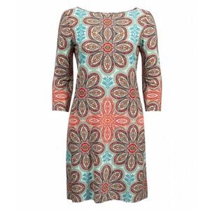 London Times 3/4 Sleeve Sheath Dress size 6
